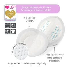 Nuvita 1202 - Absorbents for day and night breastfeeding Accessories Food and Breastfeeding Bebe Naty Shop