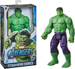 Hasbro E74755L2 Marvel Avengers Titan Hero Series Blast Gear Deluxe Hulk Action Figure 30cm Large Marvel Comics Inspired Toy For Kids 4+ Action Figures Naty Shop