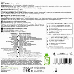 SANTE Natural Cosmetics Refreshing shower gel with citrus fragrance, 950 ml Shower and bath Naty Shop