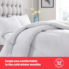 Silentnight bounceback duvet, 13.5 tog, king size, cotton blend fabric, white, king size Duvets and quilts Naty Shop