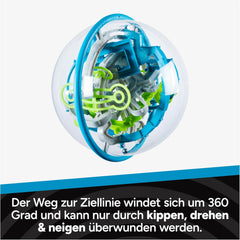 Spin Master Games Perplexus Rebel, 3D Ball Maze with 70 Obstacles - For Handy Perplexus Fans, Ages 6 and Up