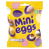 Solid bag of small chocolate eggs (80g) in a crunchy sugar tray (Easter Forms)