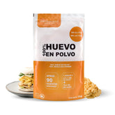 Eipulver aus Freilandeiern (1kg) | Pasteurisiertes Vollei Pulver | Ohne Zusatztoffe | Gluten-free & lactose-free | Vakuumverpackung im Zip-Beutel