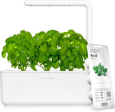 Click and Grow Growbox, Smart Garden, Easier Than Hydroponic Growing System, Indoor Garden, Herb Garden, Indoor Greenhouse with 3 Plant Capsules Included, White