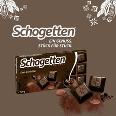 Schogetten dark chocolate (50% cocoa), 100 g