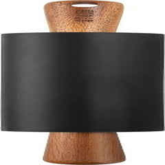 STAUB Teigroller, Nudelholz, Länge: 45 cm, Rollbreite: 26 cm, Schwarzes BPA-freies Silikon und Akazienholz, Ergonomischer Griff, Schwarzes und Braun