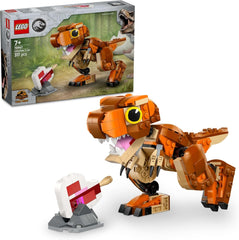 LEGO Jurassic World Little Eatie: T.Rex Building Toy for Boys and Girls 7 Years Old Dinosaur Building Set Children's Gift Model with Movable Mouth, Head and Tail 76967 Building Sets Besuche den LEGO-Store Default Title