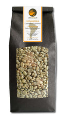 Cafea crudă - Green Highland Coffee Colombia Supreme (boabe de cafea verde 1000g) - certificată GMP