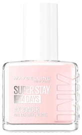 Maybelline New York Super Stay Ink Bonder 113 Barely Sheer - long-lasting nail polish for strong nails and intense color, 12.3 ml