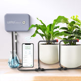 WiFi Automatic Indoor Watering System - Smart Drip Irrigation System with App Control, Watering Computer for 10 Houseplants, Holiday Watering and Plant Watering (Grey)