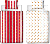 Manchester United FC Official Single Duvet, Reversible, Red & White, Coverless, Football Quilt, Pillowcase, Washable, Perfect for Travel, Overnight Stays, 10.5 Tog Duvets and Quilts Naty Shop Default Title