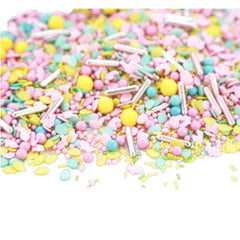 Super Sprinkles, Hoppladihopp, Sprinkles with Easter motifs, 90 grams Naty Shop