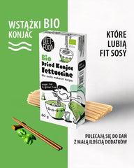 Fettuccine Konjac Shirataki Organic 80g - Low calorie and low carb, gluten free, low carb, suitable for keto diets, with tapioca flour