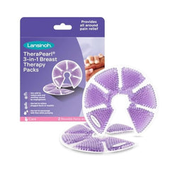 Lansinoh Therapearl 3-In-1 Breast Therapy for Breastfeeding Mums, Hot and Cold Therapy, Helps Relieve Engorgement, Mastitis and Plugged Ducts, Reusable Food and Breastfeeding Accessories Bebe Naty Shop