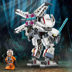 LEGO Star Wars Luke Skywalker's X-Wing Mech, collectible toy bricks, action adventure, gift idea for creative boys and girls aged 6+ 75390 Building sets Besuche den LEGO-Store