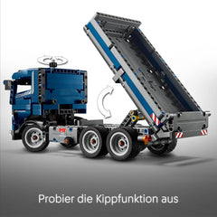 LEGO Technic Kipplaster Spielzeug mit Lenkung und beweglicher Kippmulde - blue Baufahrzeug - Geschenkide zum Geburtstag oder für die Holiday - Bauset für Boys und Mädchen ab 9 Jahren 42203