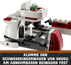 LEGO Star Wars Escape With The BARC Speeder, the Mandalorian Set, Toy Bike With Sidecar, Includes The Figures Kelleran Beq And Grogu, Gift For Boys And Girls From 8 Years 75378 Construction Sets Beuche den LEGO-Store