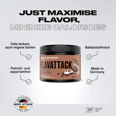 Body Attack Flavattack®, Double Choc Brownie, 250G / 83 servings Aromas Naty Shop