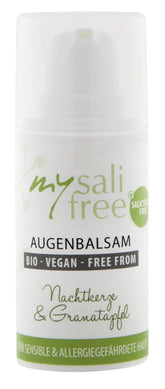 Mysalifree BIO EYE BALM, cremă de ochi intensivă antirid pentru piele sensibilă, cu rodie și onacră, 15 ml Cosmetice si Infrumusetare Naty Shop