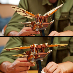 LEGO Icons Leonardo Da Vinci's Flying Machine With Flapping Wings - Includes minifigure and stand - Building set for adults - Home decoration set - Gift idea - 10363 Building sets Besuche den LEGO-Store