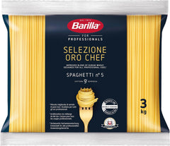 Barilla Selezione Oro Chef Spaghetti n. 5, pack of 4 (4 x 3 kg)