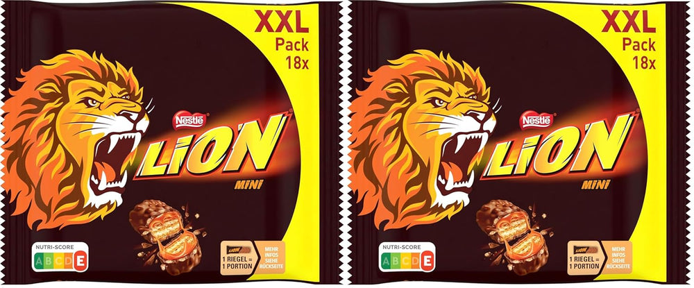 LION MINIS XXL pack of 2 (1 x 324g)