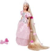Simba 105738831 - Steffi Love Rapunzel, Steffi als Märchenprinzessin, mit sehr Langen Haaren, mit Haarclips, Bürste und Kamm, Ankleidepuppe, 29cm, für Kinder ab 3 Jahren
