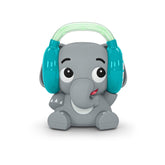 Baby Einstein Earl the Elephant Bluetooth Sound Machine, sistem de muzică + lumină de noapte, de la bebeluș la copil mic Jucarii Bebe Naty Shop Mașină de sunet Earl