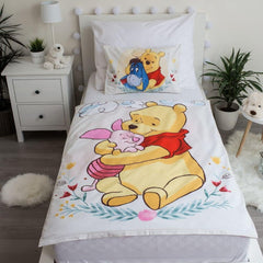 Bed linen for children, the bear Winnie and his friends, 100% cotton Bed linen - children Naty Shop