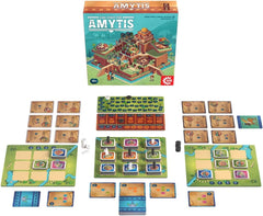 Game Factory 646044 A City for Amytis Addictive Dueling Game 2 Player Tactic Game Ages 10+ 2 Player Board Game Party Game