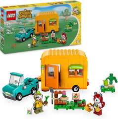 LEGO Animal Crossing Gerd's Caravan & Garden Role-Playing Set Car Toy for Children 7 Years Old Girls and Boys Gift Animal Figure Video Game Toy 77054 Building Sets Besuche den LEGO-Store Default Title