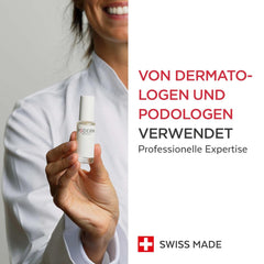 PODERM - STOP NAIL REDNESS - Alternative to Bitter Lacquer - 100% Natural Anti-Stress Care Serum - Activates Growth - Adults/Children - Made in Switzerland