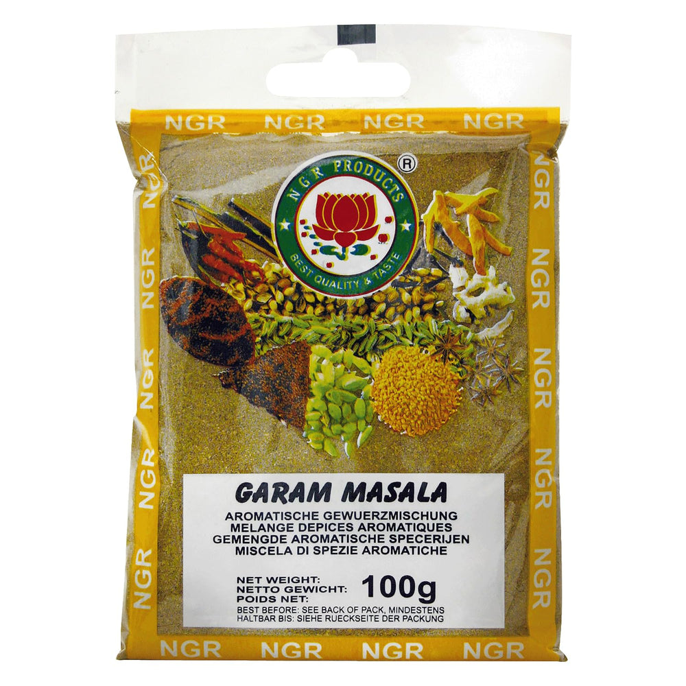 Garam Masala, Gewürzmischung zum Würzen von Gerichten, vegan, halal, gluten-free (1 x 100 g)