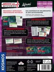 KOSMOS 684426 Medical Mysteries - Miami medical co-op RPG Medical Crime Files board game for ages 16 and up