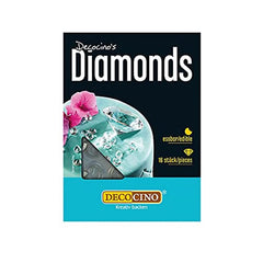 Decocino edible diamonds, 2 x 16 pieces Sprinkles Naty Shop