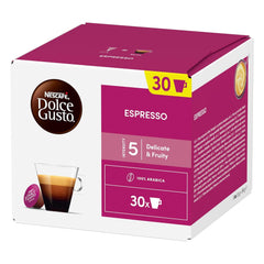 NESCAFÉ DOLCE GUSTO Espresso Kaffeekapseln 3er Vorratspack (3 x 30 Kapseln)