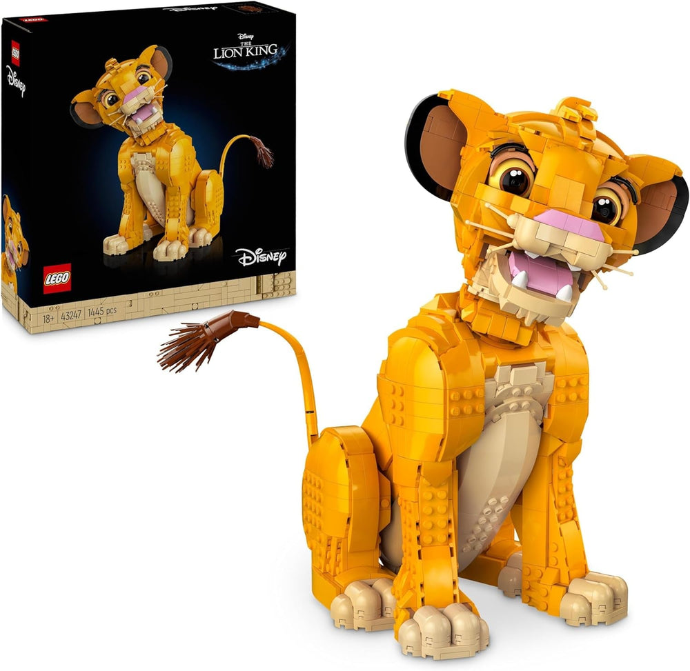 Lego ǀ Disney Simba The Young Lion King Creative Animal Figure Collectible Building Toy Relaxing Activity For Adults Gift Idea For Women 43247 Building Sets Besuche den LEGO-Store Default Title