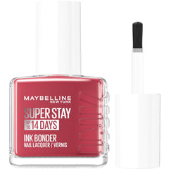 Maybelline New York Intense Pigmented Long Lasting Strengthens Damaged Nails Superstay Ink Bonder Really Rosy 202 12ml