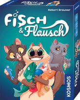 Kosmos 741846 Fish & Fluff Card Game, a fun bidding game for the whole family, board game for 2-6 players ages 8 and up, party game