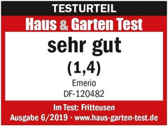 Oil fryer Emerio 3.0L with Cold Zone technology, 2000 W Appliances Naty Shop