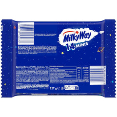 Mini Bulk Chocolate Pack, Mini Chocolate Bars with Nougat Cream Caramel, 227g, Chocolate Gift Idea, Large Chocolate Pack