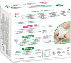 Love & Green, Diapers for babies, hypoallergenic, size 6 (34 units) Mother and Child Naty Shop