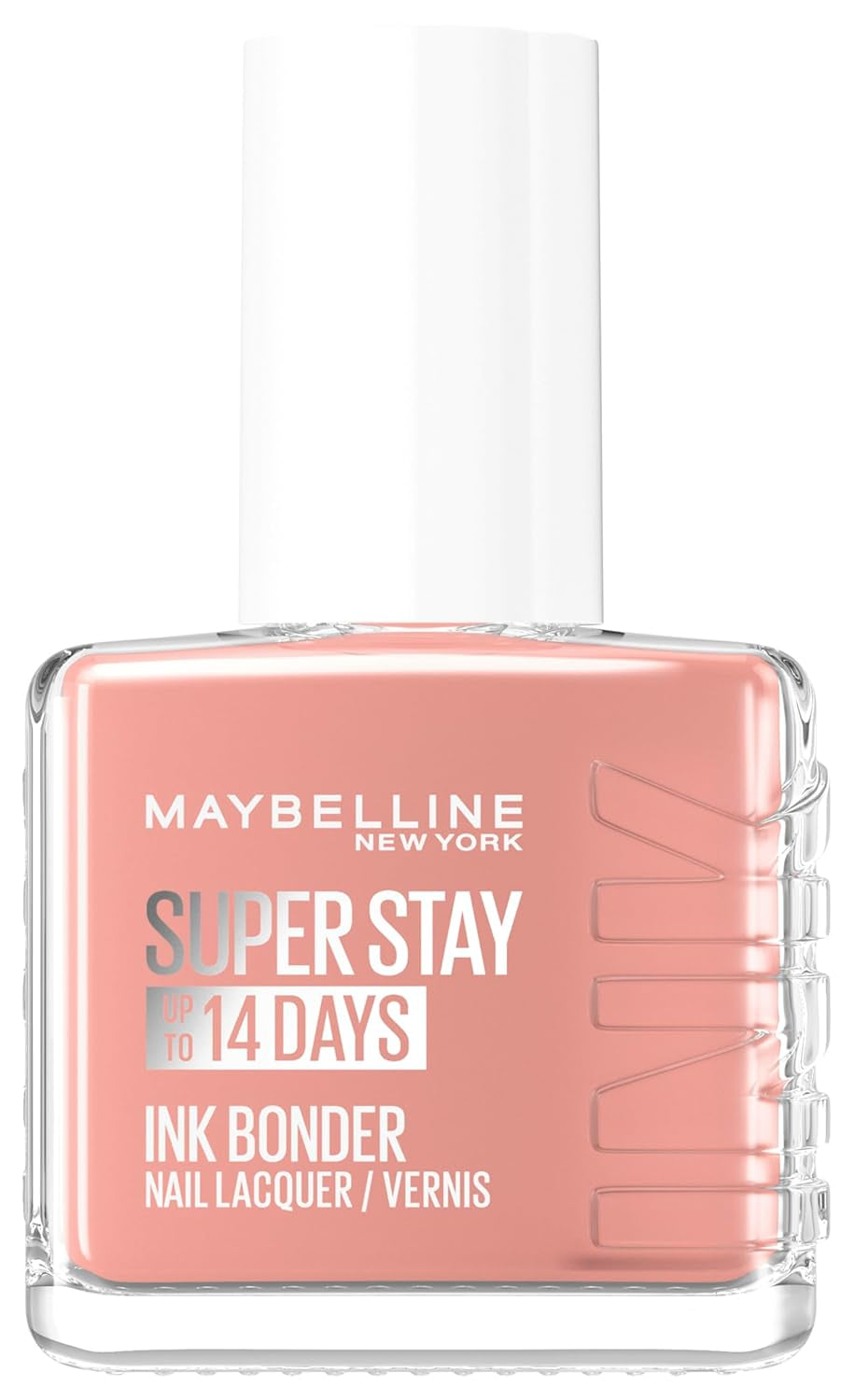 Maybelline New York Super Stay Ink Bonder 130 Powder Rose - long-lasting nail polish for strong nails and intense color, 12.3 ml