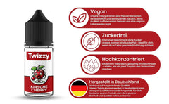 Twizzy, Concentrated Cherry Flavor, 30 ml Aromas Naty Shop