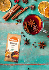 Ostmann Gewürze – Glühwein-Gewürz, Gewürzmischung für Glühwein, Punsch, Feuerzangenbowle & Kinderpunsch, ideal for the Winter- und Weihnachtszeit, vegan, 12 g (1er Pack)