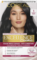 L'Oreal Excellence Creme N.1 Vopsea pentru par Naty Shop 1 1 bucată (pachet de 1)