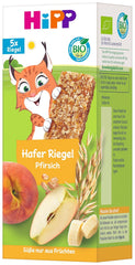 HiPP Lynx oat bars with peaches, from 1 year, 8 x (5x20g)