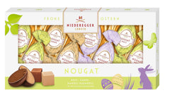 Niederegger | Nougat eggs | 1 x 100g | Nougat eggs in Nuts, Cream and Caramel with Almonds | Covered in milk chocolate | Easter Eggs | Easter gift