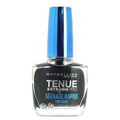 Maybelline New York nail polish, long lasting, fast drying top coat