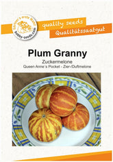 Ziermelonensamen Plum Granny -Queen Annes Pocket Portion